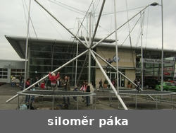 Siloměr – páka – pronájem atrakcí Vinelan
